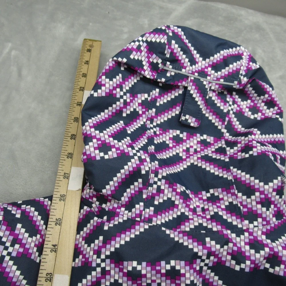 Columbia Jacket‎ Youth XL Purple Geometric 3D Omni-Heat Waterproof Magic Mile